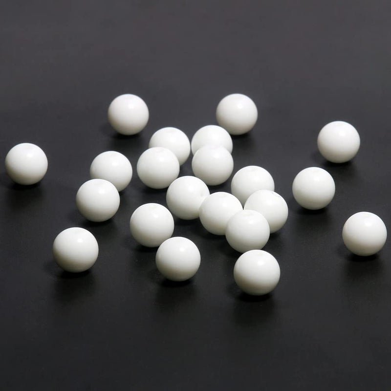 Yochus 6mm Natural Stone Beads for Jewelry DIY Making Bulk Natural Tridacna Stone Round Loose Beads Bracelet Making - Image 4